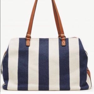 Sole Society Striped Millie tote